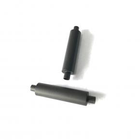 Black anodized aluminum part