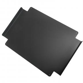 Black andized aluminum