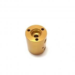 Gold anodized parts