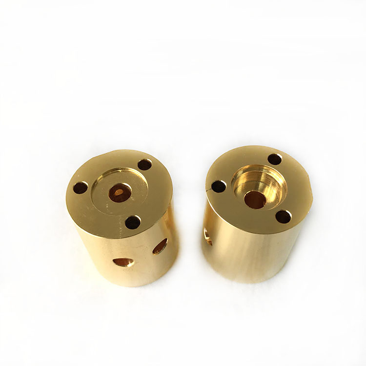 Gold anodized parts
