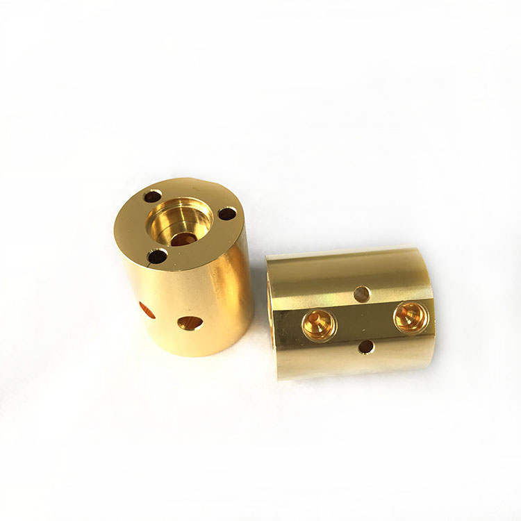 Gold anodized parts