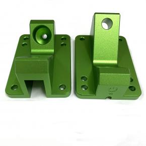 Green anodizing aluminum part