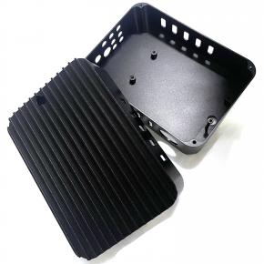 Black anodizing aluminum part